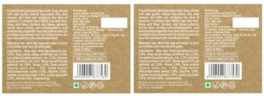 Jovees Herbal Shea butter & Aloe Vera Hydrating & Refreshing Soap 100G (Pack of 2)